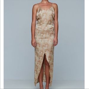 RARE print ACACIA modern pacific Nunu silk dress